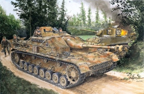 DRAGON Model 6615 1/35 ‘39-'45 Series Sd.Kfz.167 StuG.IU Early Production 2 in 1 - Picture 2 of 3
