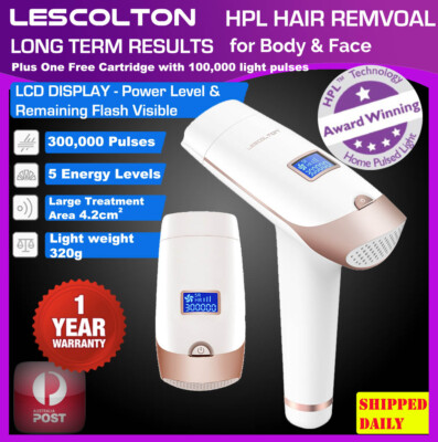 Ipl Long Term Hair Laser Removal For Body Face Lcd Home Device