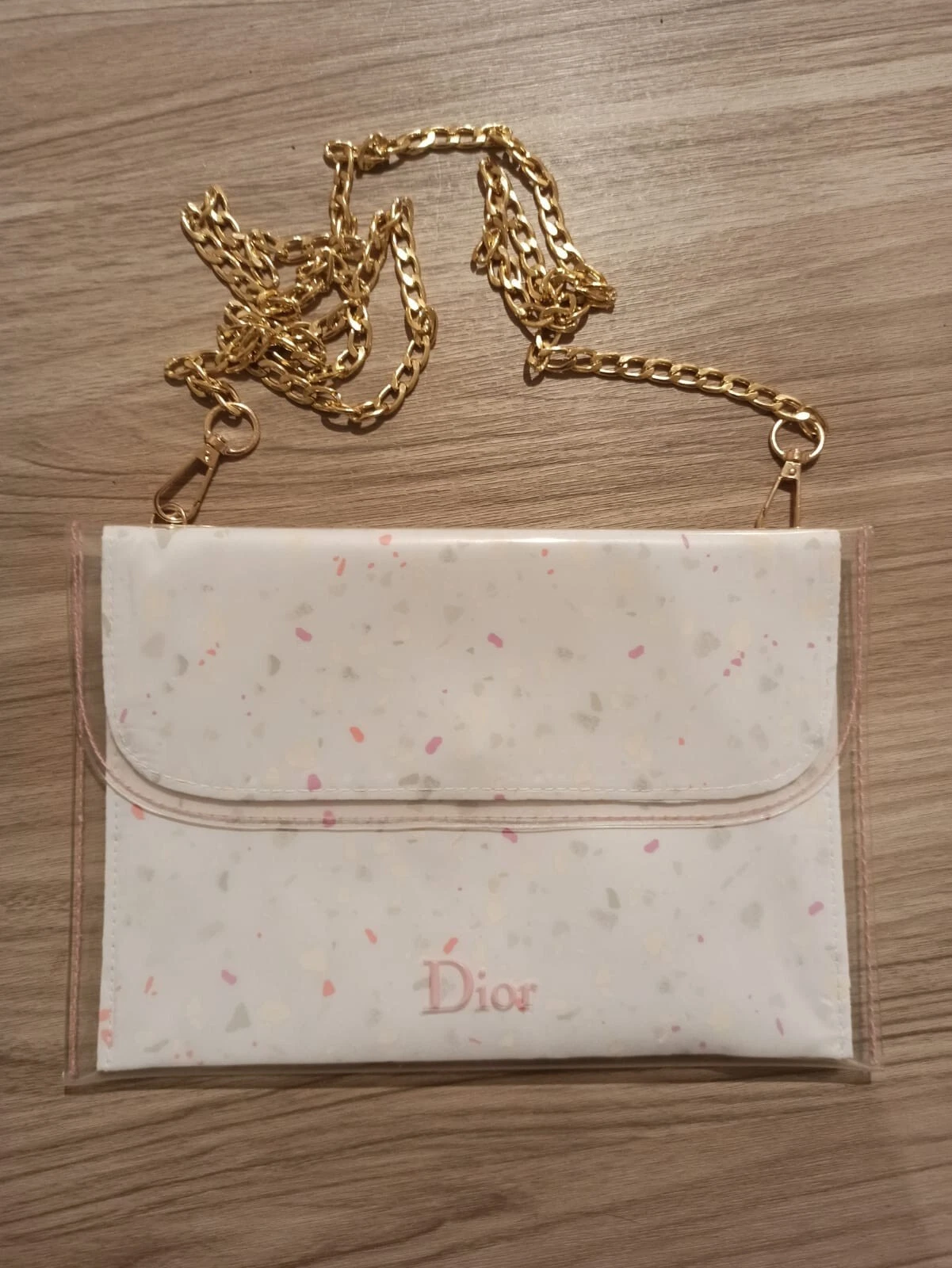 Borsa A Tracolla Crossbody Dior Pochette White Pink Rosa Bianco Handbag