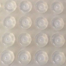 Bumper  For Kitchen Cabinet Doors and Drawers 13mm Diameter Clear Adhesive Pads