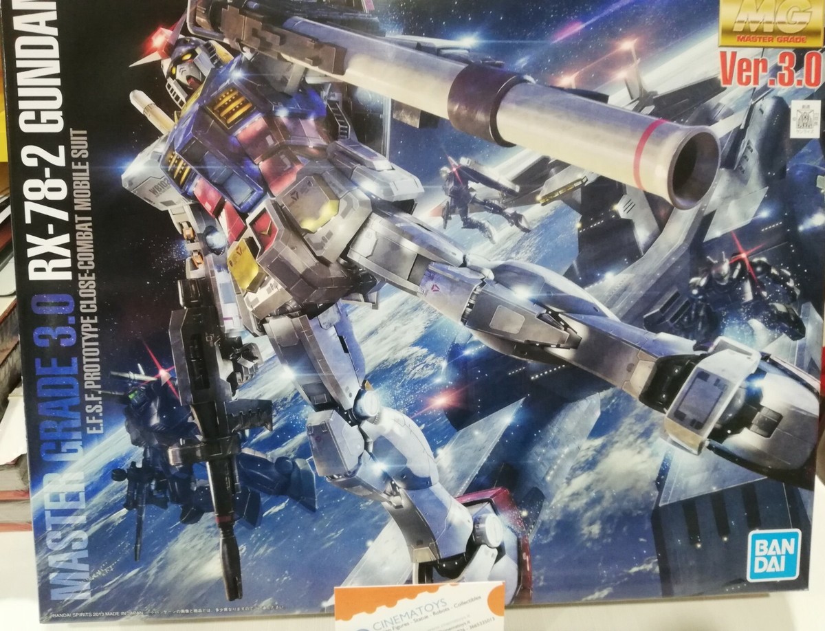 MG RX-78-2 Ver. 3.0 Gundam 1/100 Robot Master Grade Model MG RX-78-2 Ver. 3.0 Gundam 1/100 Robot Master Grade Model