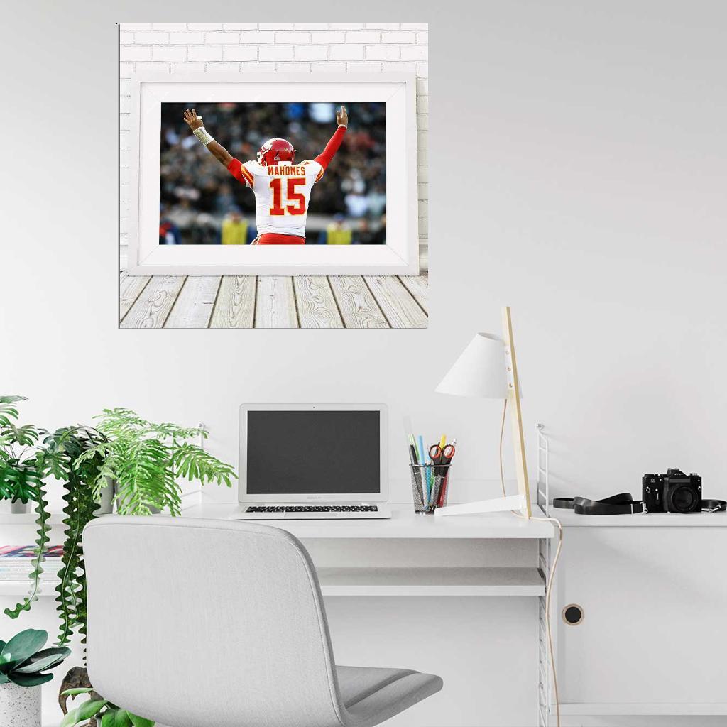 500885 Patrick Mahomes - NFL Football * 24x18 WALL PRINT POSTER | eBay