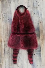 Givenchy Runway Leather Fur Vest Sz 40