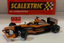 Scalextric Arrows F1 18 Orange 2000 P. De La Rosa Limited Signed