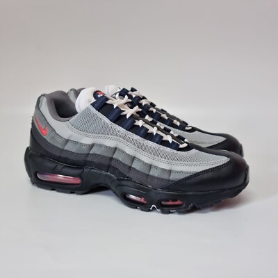 air max 95 trainers black white smoke grey