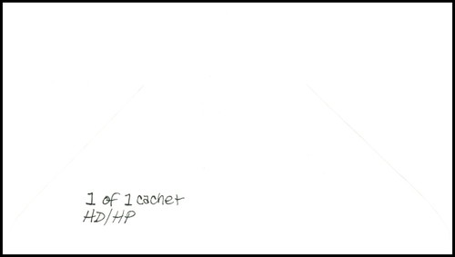 Scott 2493 25 Cents North Dakota Judith Fogt Hand Painted FDC Louis L'Amour 1/1 - Picture 2 of 2