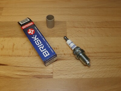 BRISK DR15YS Silver Electrode Upgrade Performance Petrol Autogas Spark Plugs