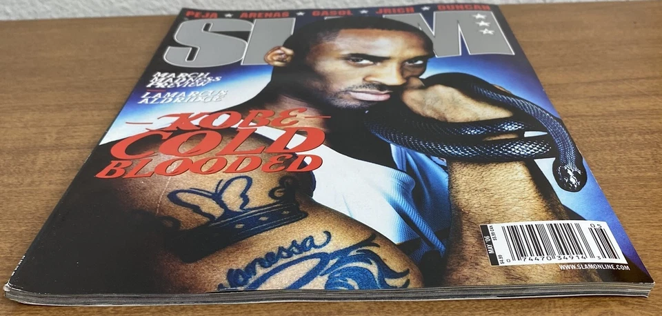 SLAM Magazine - Kobe Bryant - "Cold Blooded" Cover - March Madness - May 2006 - Image 2 of 4