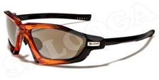 X Loop Sunglasses Mirror Lenses Plastic Frame Sport Baseball Cycling Running Men
