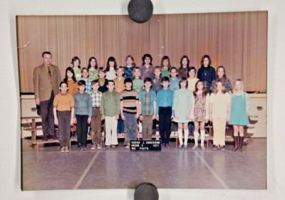 1971 Sarah J Anderson Elementary School Class Photo Mr Paeth V Washington