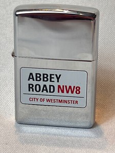 1998 Zippo Abbey Road Lighter NW8 City Of Westminster London The Beatles
