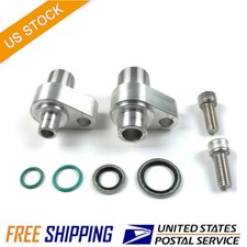 Ls Ac Compressor Adapter Fittings For Denso 10s17f 10s20f Cnc Machined