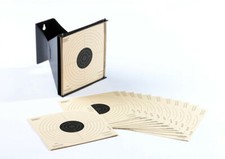 Kugelfangkasten Kugelfang Trichterform Luftgewehr Luftpistole inkl. Zielscheiben