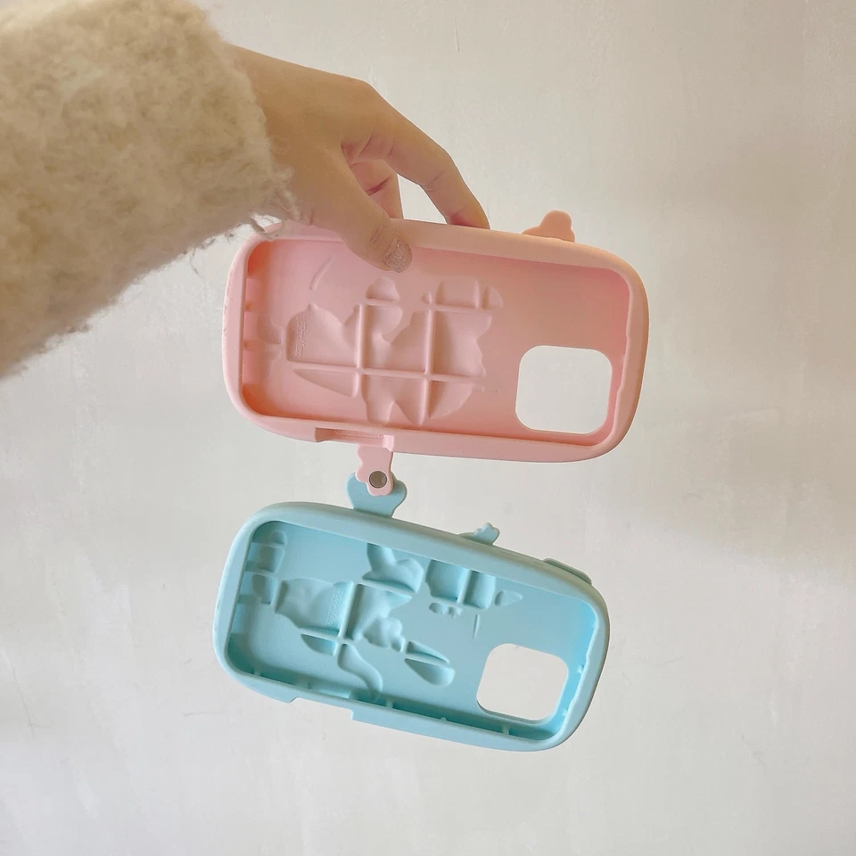 Linda funda de teléfono 3D Tom y Jerry para iPhone 13 14 15Plus 16 pareja cubierta de silicona Foto 4 de 4