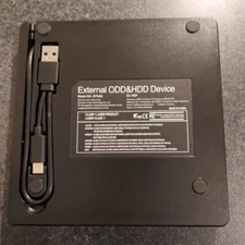 Amicool External Optical Drive ODD & HDD Device DVD USB READ