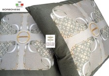 BORBONESE 2 CUSCINI ARREDO CM. 45 X 45 CHIUSURA CON ZIP DOUBLE FACE