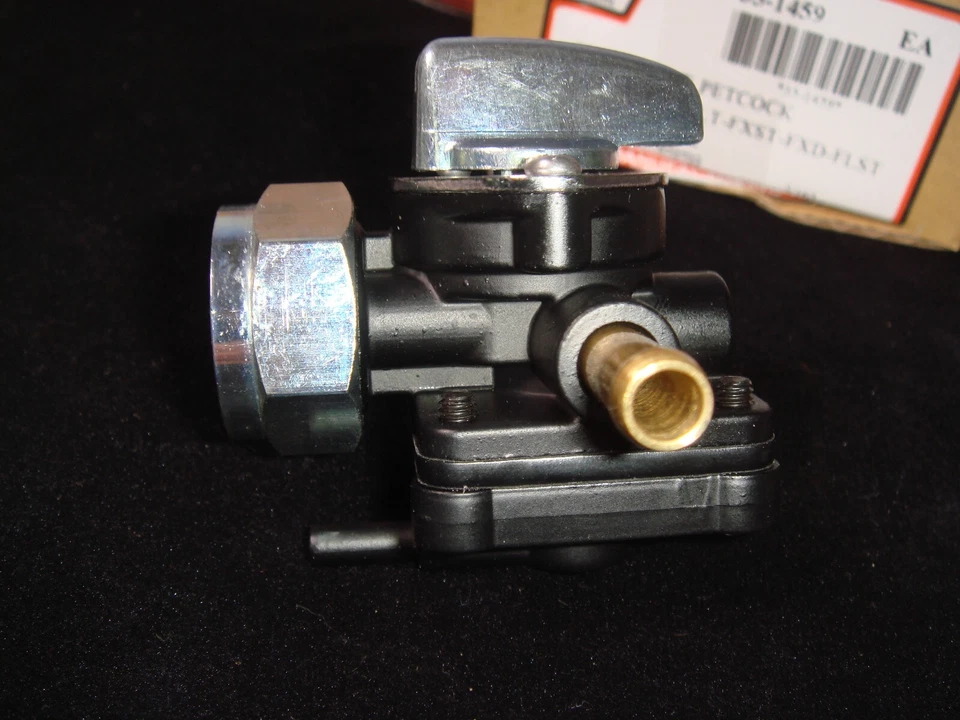 Бак топливного клапана Harley Petcock FLH 61338-02 FXD FXST Heritage V-Twin 35-1459 X9 - Изображение 4 из 4