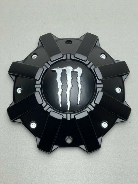 Dropstars Monster Energy Matte Black Wheel Center Cap CAP-535MB-MC