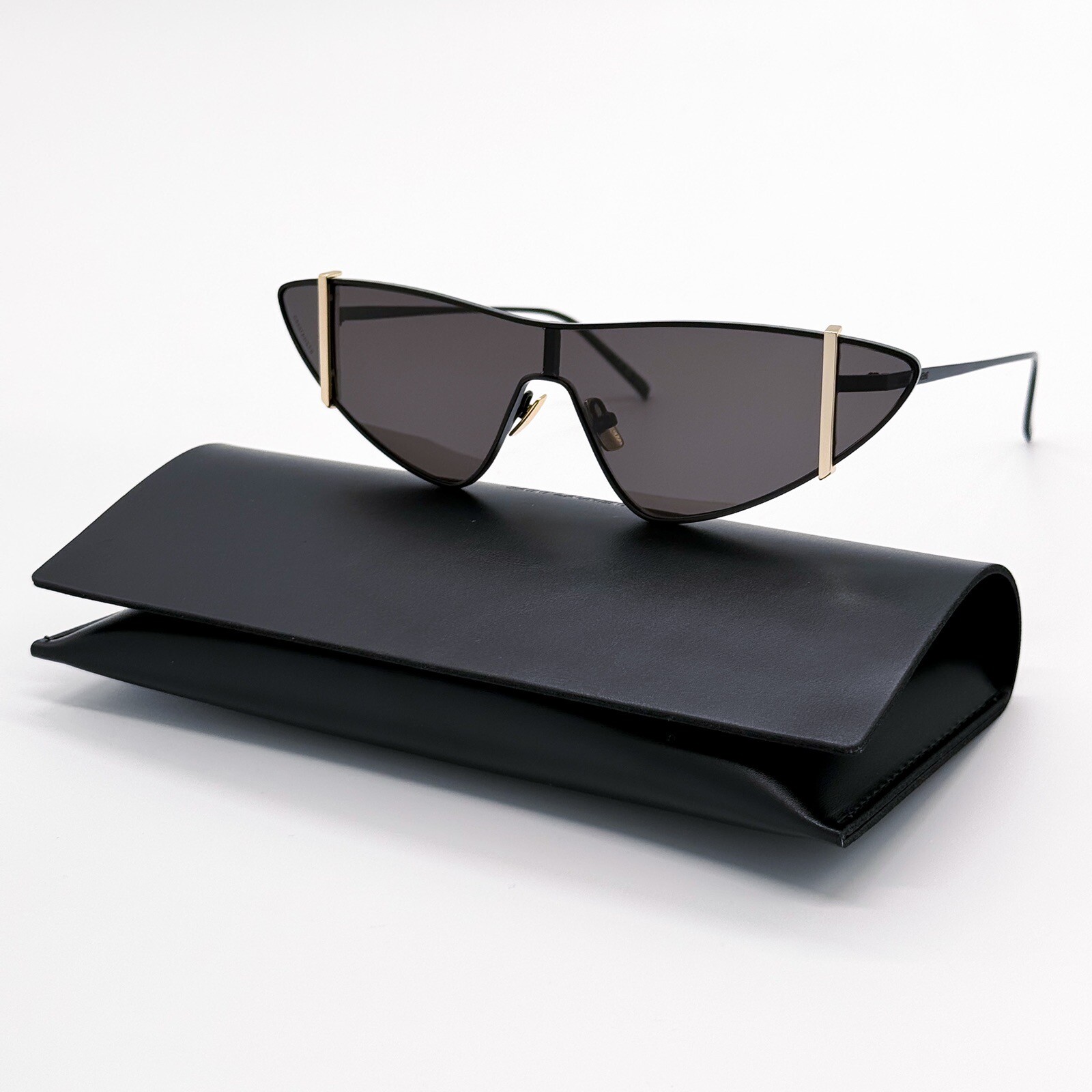 NUOVI OCCHIALI DA SOLE SAINT LAURENT SL536 001 NERI CAT EYE DONNA SL 536 SAINT LAURENT