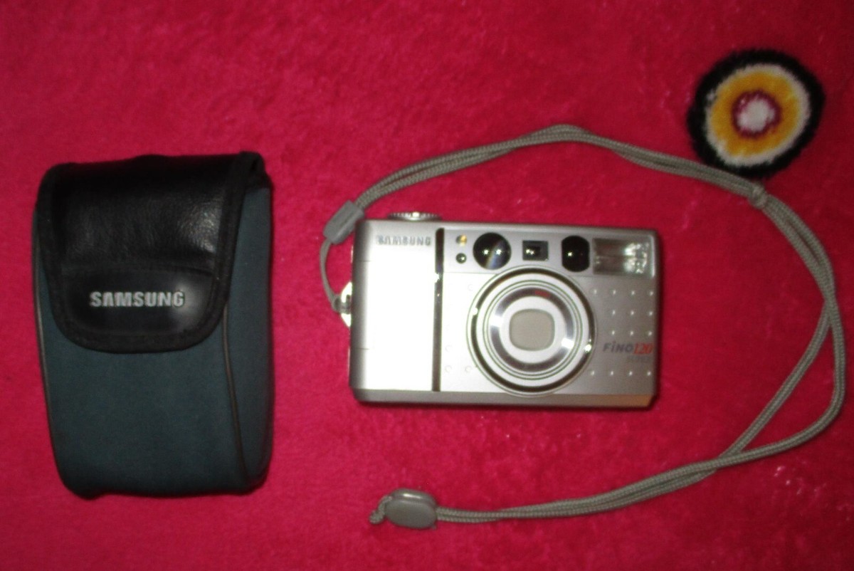 Samsung Fino 120 Super 35mm Film Point And Shoot Camera case NOT TESTED
