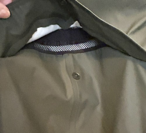 Hunter Original Regenmantel Jacke mit Kapuze olivgrün Damengröße XS EUC - Bild 13 von 14