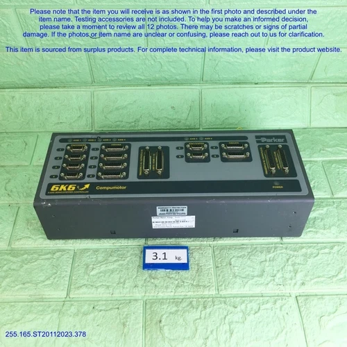Parker 6K6-NK, Servo-Stepper Motion Control as photos, sn:Random, FedEx-DHL.