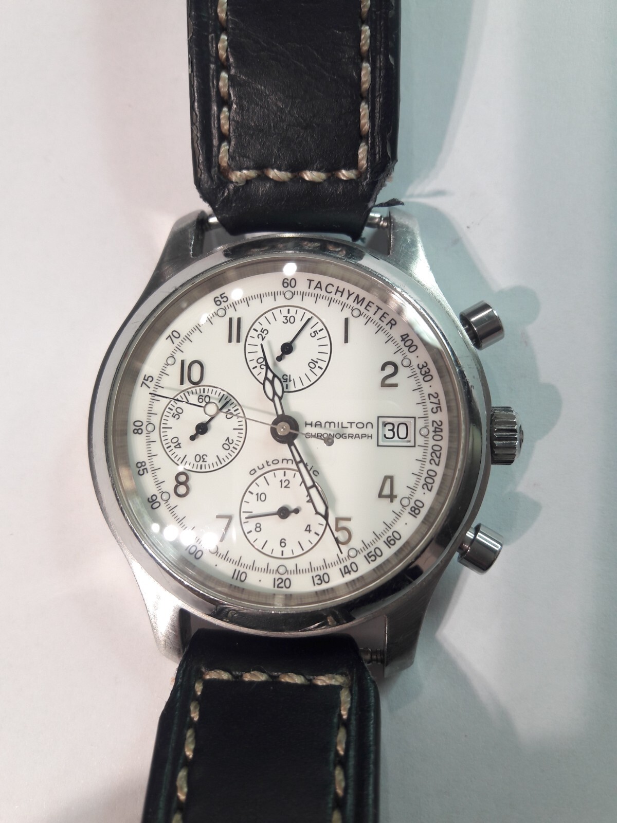 hamilton automatic chronograph ref. 3828 - image 6