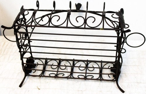 Southern Living at Home Acanthus Centerpiece Metal Basket Candle Holder Votive - Picture 8 of 11