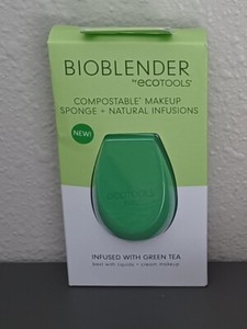 Bioblender By Ecotools Compostable Makeup Sponge + Natural Infusions w/Green Tea