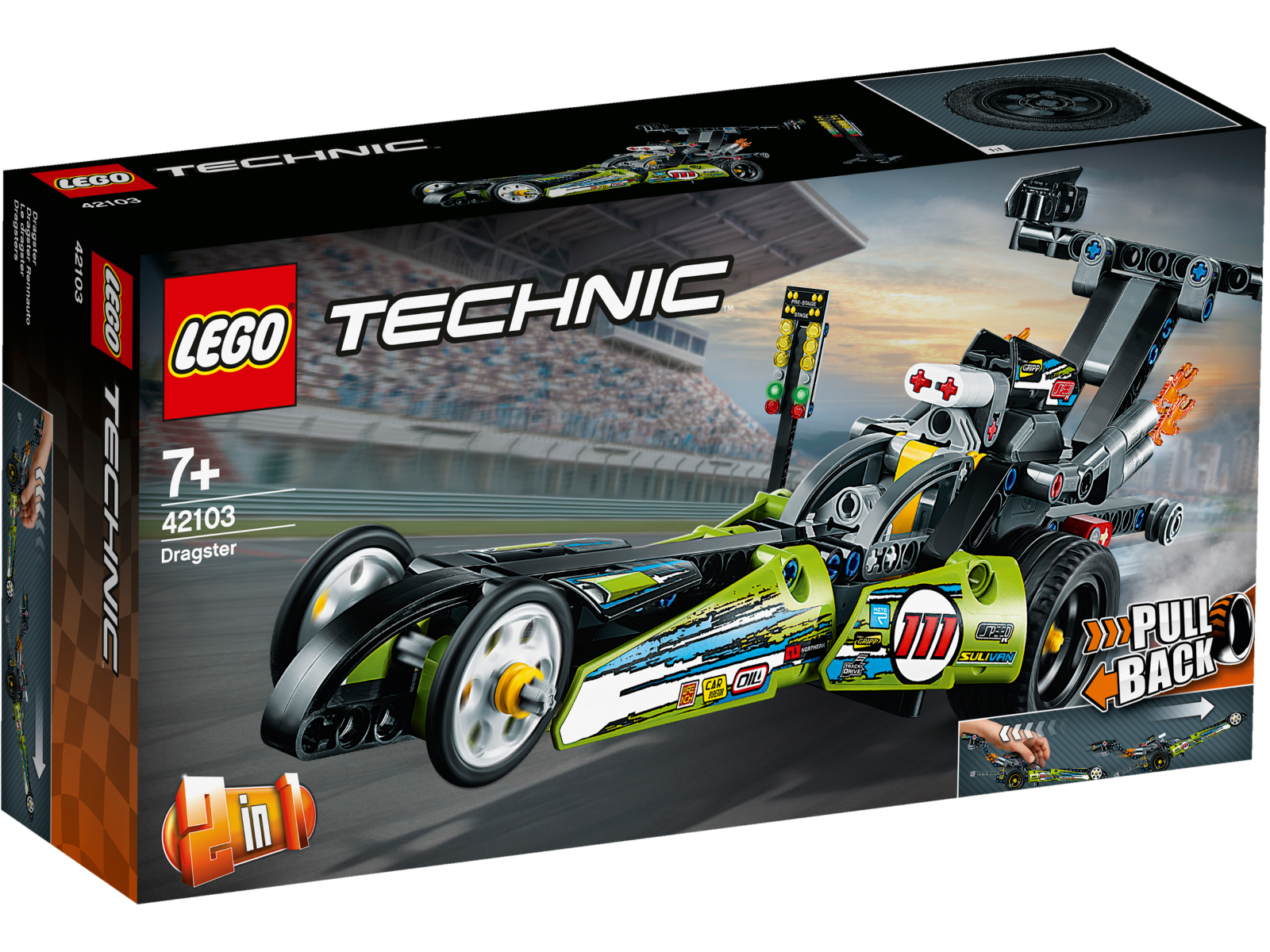 Lego® Technic Jungen 42103 Dragster Rennauto - Bild 5