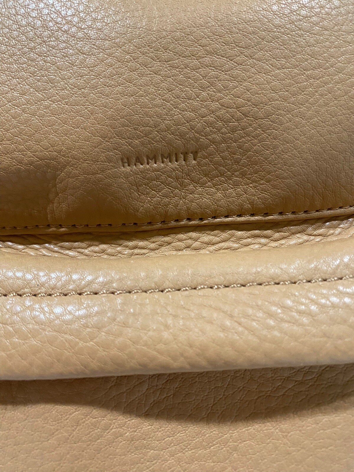 Hammitt hunter toast tan large backpack nwt image 3