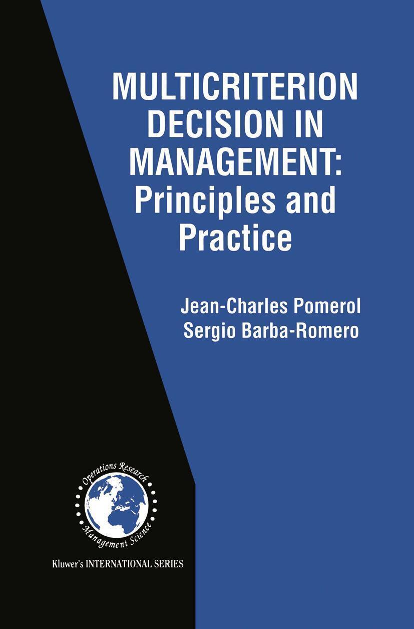 Thumbnail - Sergio Barba-romero (u. A.) | Multicriterion Decision In Management |