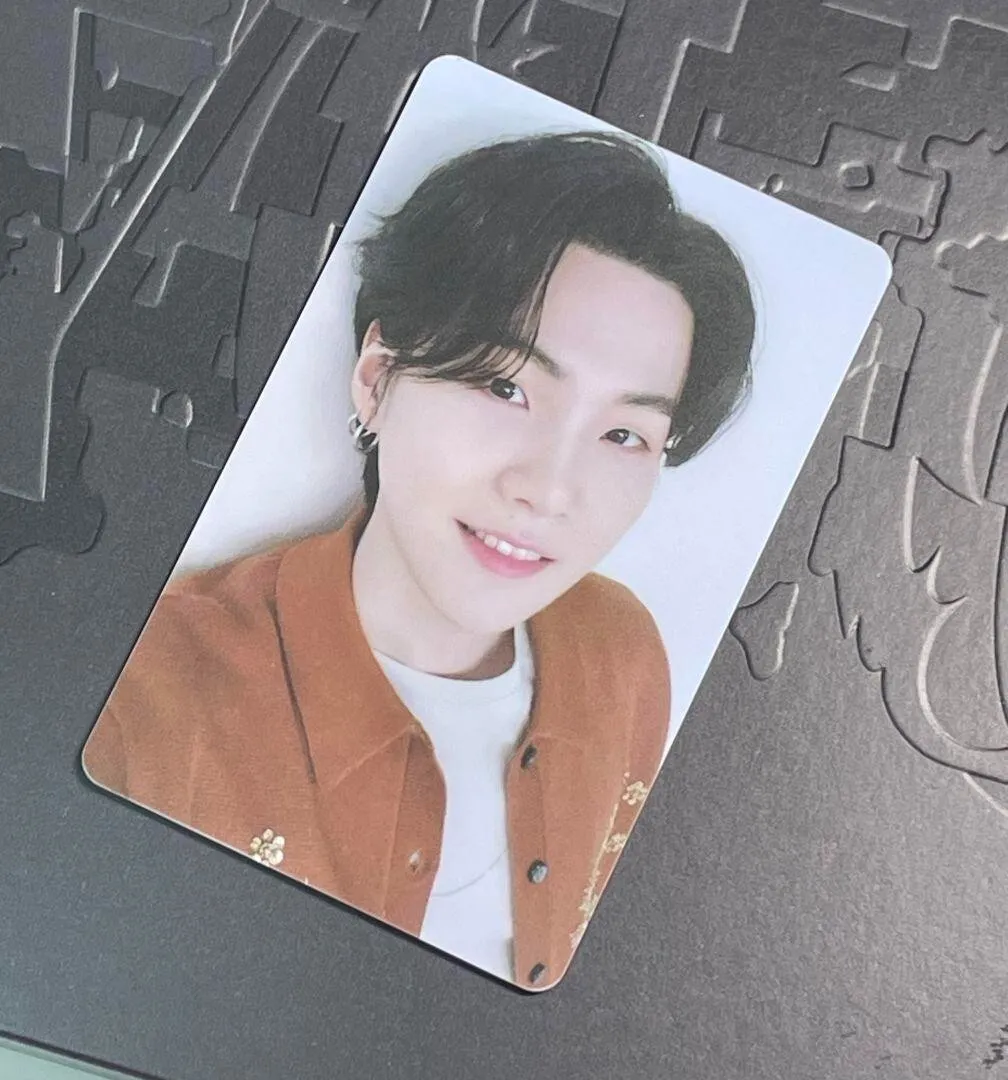 BTS D-DAY Suga AgustD Weverse PVC Limited Official photocard Photo 