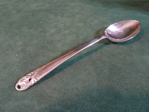 INTERNATIONAL STERLING SPRING GLORY YOUTH 5 O'CLOCK SPOON, 5.75" L, 20.96 GR