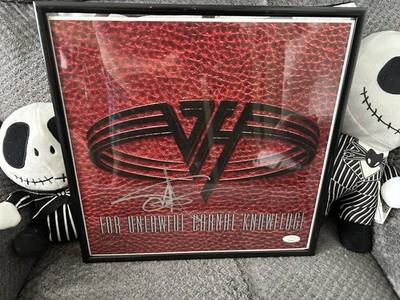 Van Halen For Unlawful Carnal Knowledge Signed Promo FLATAutographed JSA SAMMY