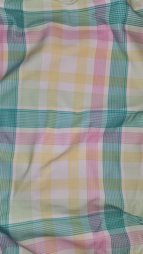Old Navy Girls Size L (10/12) Pastel Plaid Ruched 1-Piece Swimsuit Swim ~ NWT - Picture 3 of 12