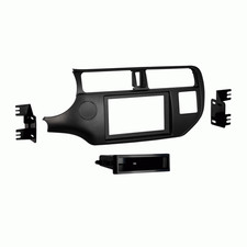 Metra 99-7367B 16-Up Fits Kia Rio Single/Double ISO DIN Dash Install Kit - Black