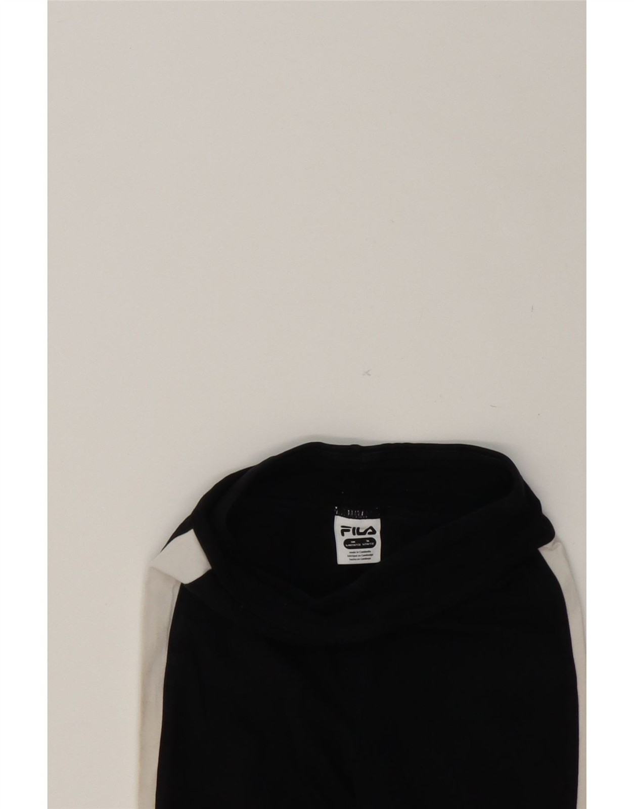 Leggings FILA bambina grafica 10 11 anni grandi nero colorblock cotone NC10