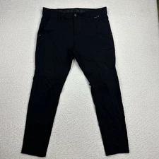 Projek Raw Pro Men's Tech Pants Size 36x28 Tapered Stretch Performance Black