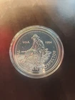 1984 THE AMERICAN PROSPECTOR ENGELHARD 1 TROY OUNCE .999+ FINE SILVER ROUND