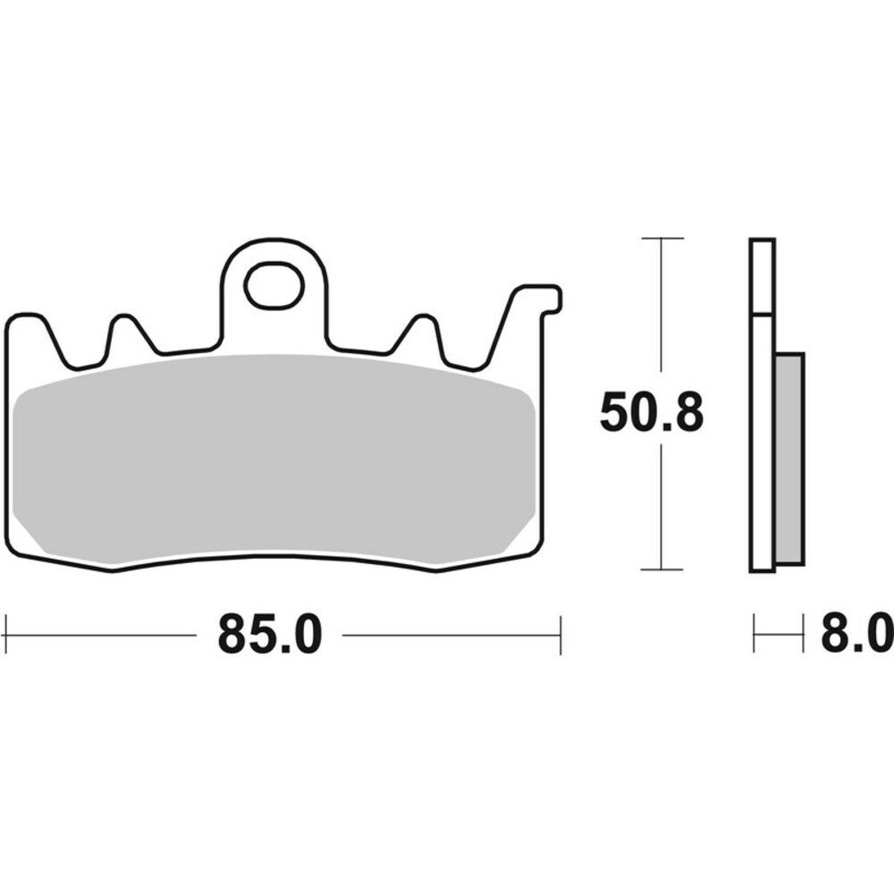 Free Shipping Brembo Competition Sintered Brake Pads 07BB38RC