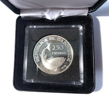 Cape Verde, Cabo Verde  1976 250 Escudos  Silver Coin PROOF