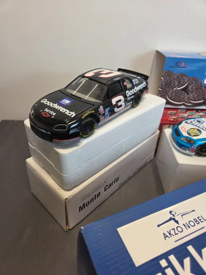 Lote de 8 coches diecast Monte Carlo de acción/revell KERRY DALE WONHARDT SR/JR 1:24 Foto 3 de 4