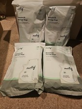 4 Packages Motif Medical Breastmilk Storage Bags 8oz Single Use Bags 100 count