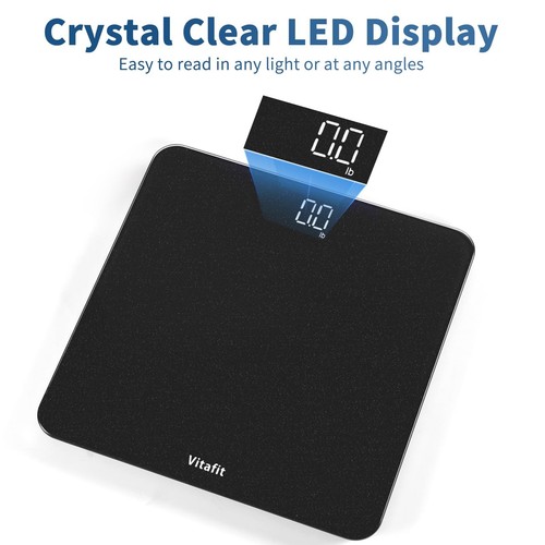 Digital Bathroom Scale for Body Weight, Weighing Professional Since 2001, Cle... - Picture 4 of 8