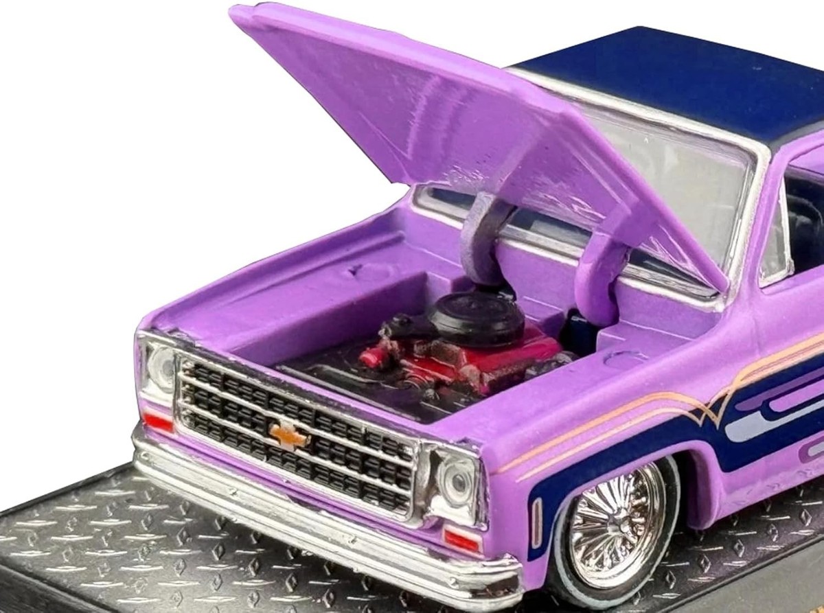 M2 Machines 1:64 1978 Chevrolet Silverado Stepside Lowriders