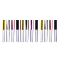  12 Pcs Tube Pour Gloss Tubes De Rouge À Lèvres Flacons Vides Brillant