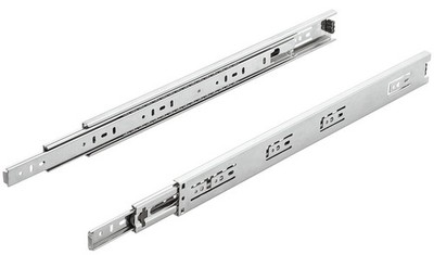 5 Pair - Hafele 432.21.975 Ball Bearing Drawer Slide Side Mounted 500mm 45kg