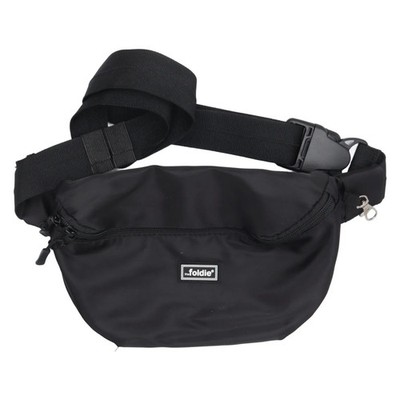 The Foldie, Gürteltasche, Unisex (Erwachsene), Schwarz, 25, 4, 16 cm #jA0
