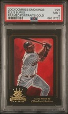 2003 Donruss Diamond Kings #25 Ellis Burks Framed Portrait Gold /100 PSA 9